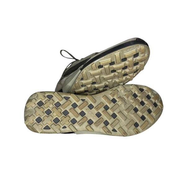 Mens ECCO Biom 2.1 X Waterproof Mountain Sneakers Size 11-11.5 Gray Green - Picture 5 of 6